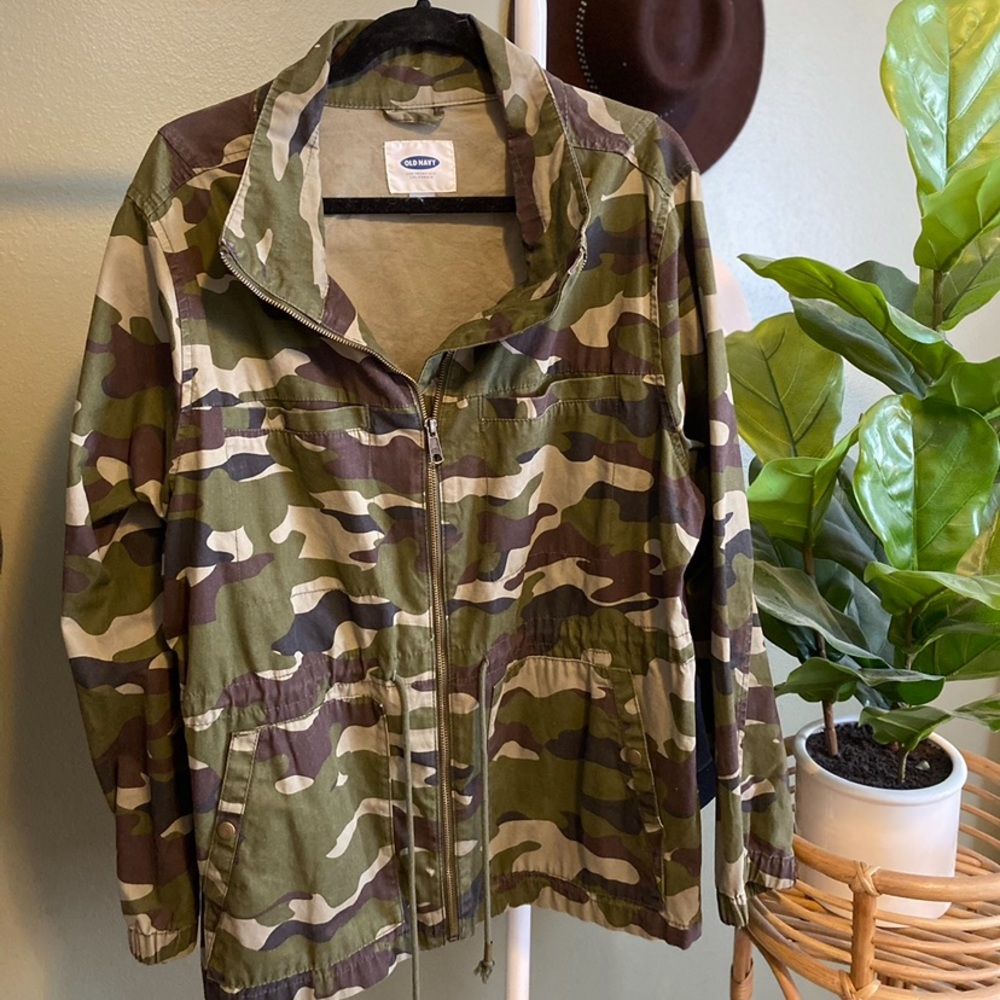 Old Navy canvas army jacket 🤎